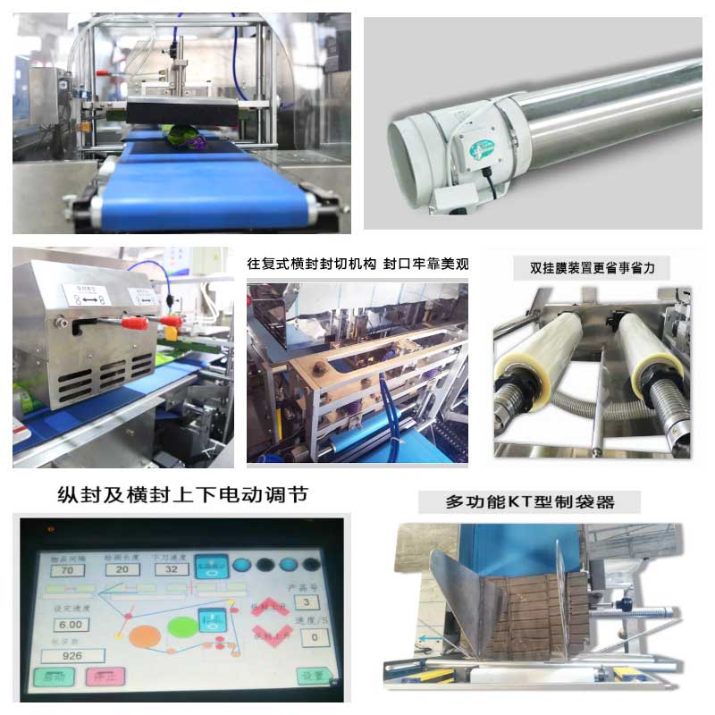 SY-680四軸伺服蔬菜包裝機機械細節